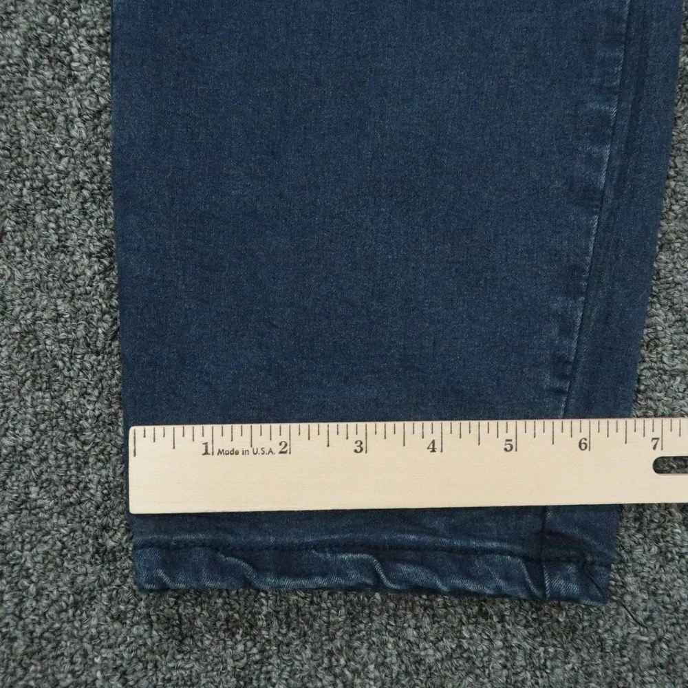 BYLT Jeans Mens 34x33 Blue Tech Denim Everyday Straight Zip Pocket Stretch